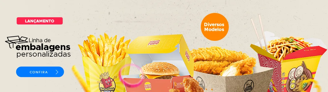 Lançamento: linha de embalagens personalizadas em diversos modelos