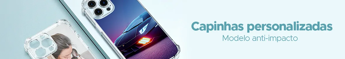 Capinhas de celular personalizadas modelo anti-impacto