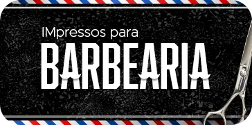 Impressos para barbearias e salões