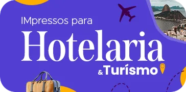 Impressos para hotelaria e turismo