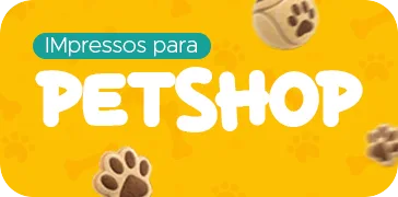 Impressos para pet shops e clínicas veterinárias